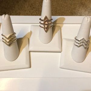 Bundle: Three rings for the price of one